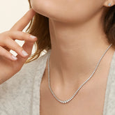 Rayonu Melrose Lab Diamond Necklace